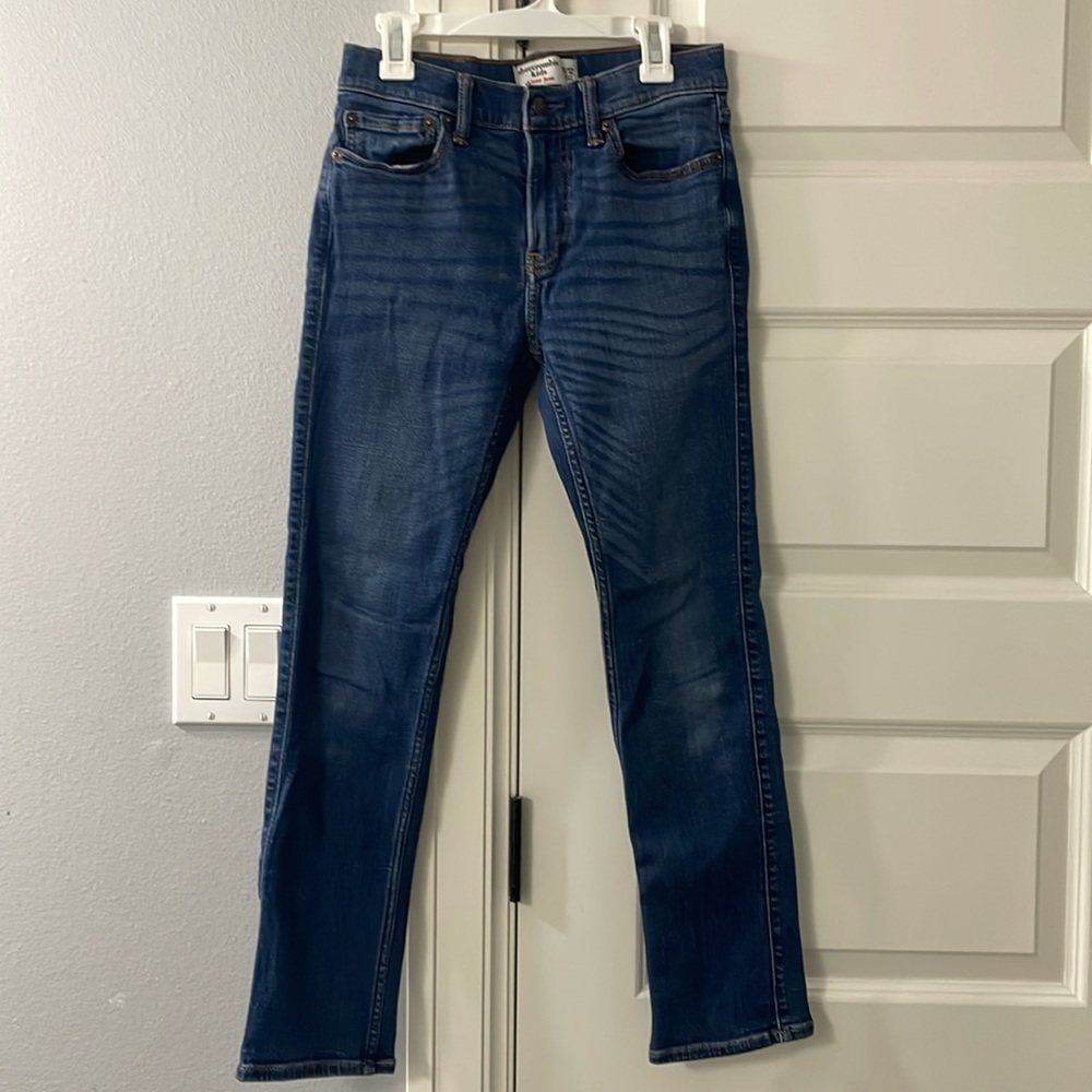 Abercrombie boys 11/12 skinny jeans. Pre loved